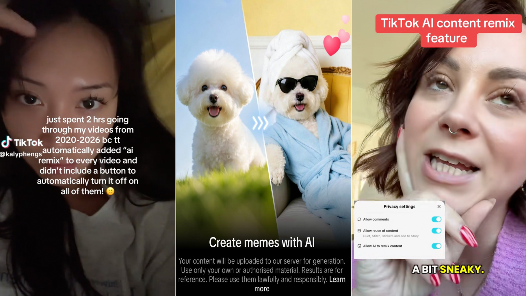 TikTok is letting users remix videos with AI&mdash;what creators need to know