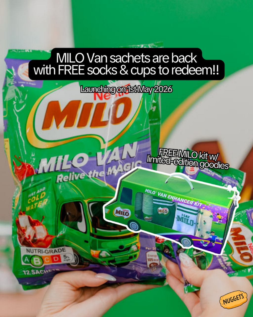 MILO Van freebie!