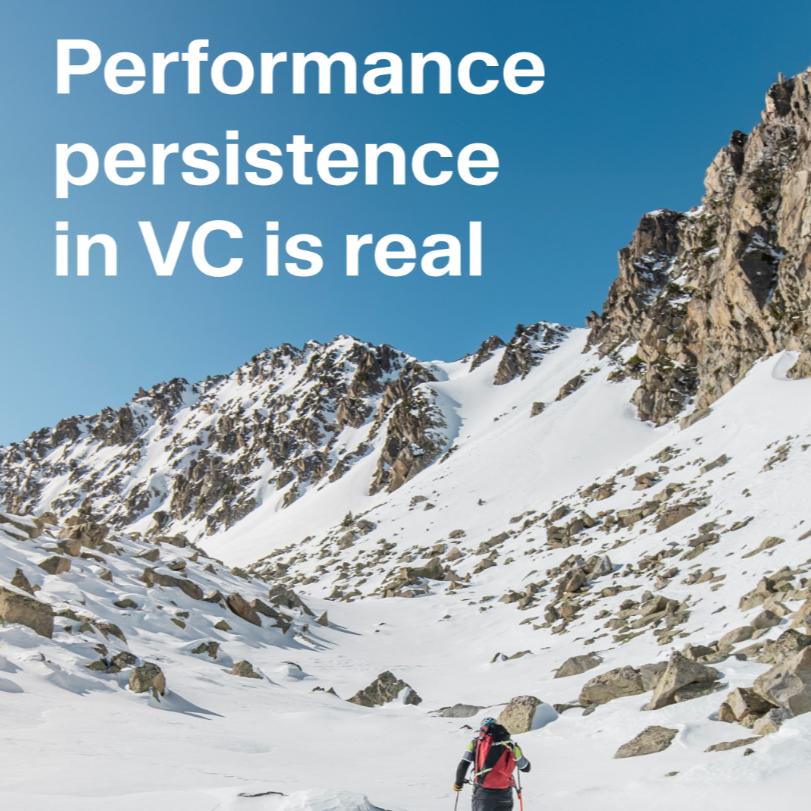 Performance persistence in VC is real