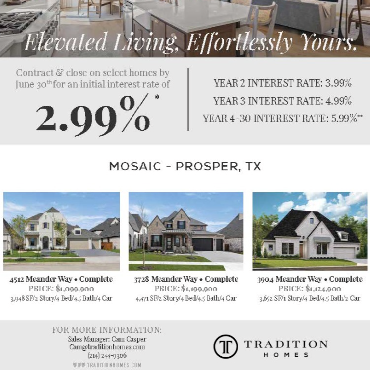 Tradition Homes: Elevated Living, Effortlessly Yours