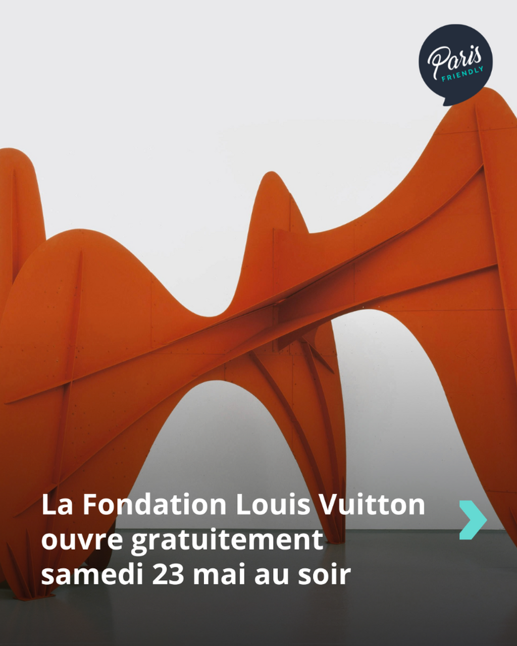 La Fondation Louis Vuitton ouvre gratuitement samedi 23 mai au soir