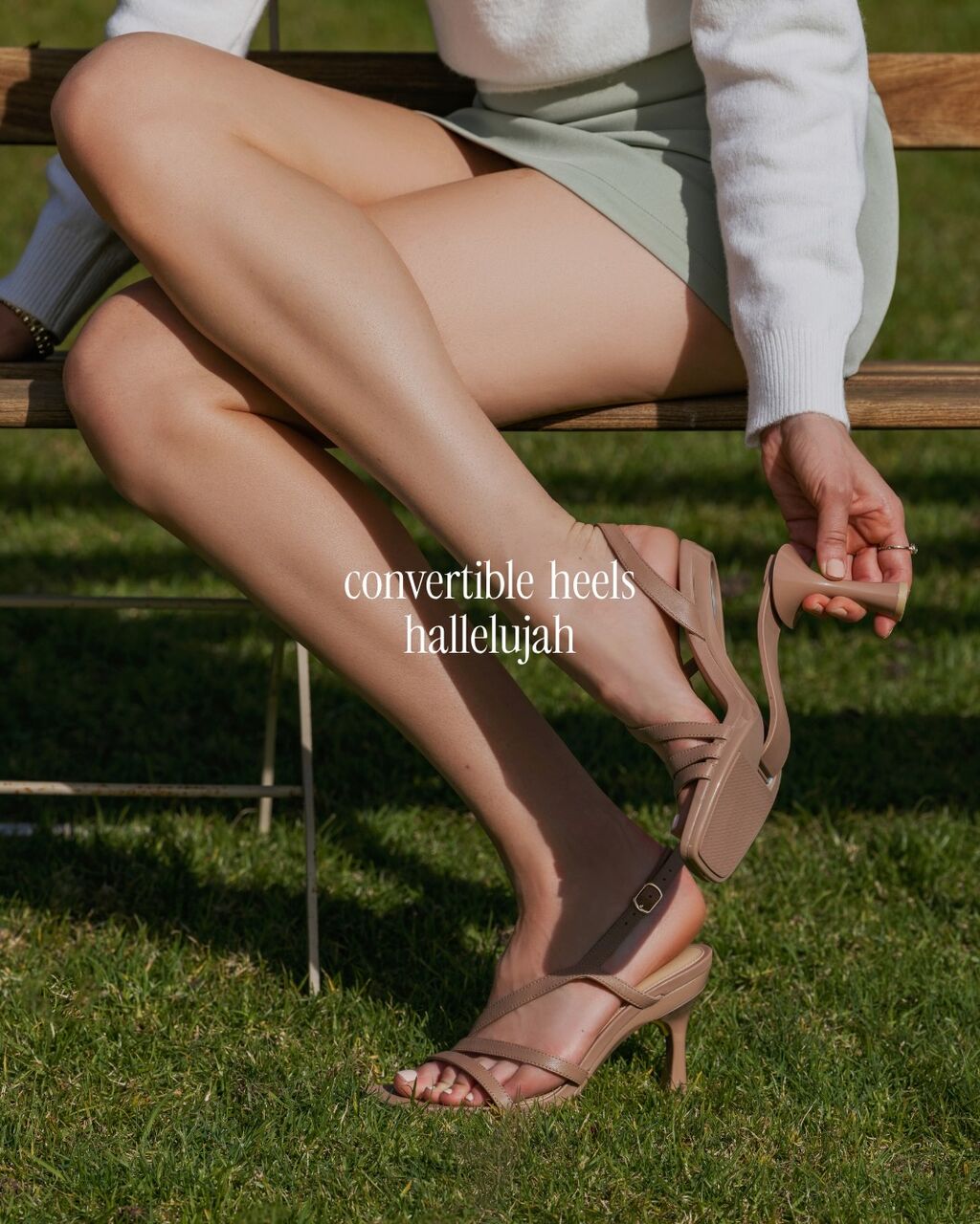Convertible Heels Hallelujah