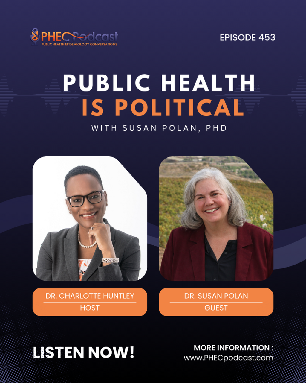 Susan Polan's Podcast Ep with Dr. CH Huntley
