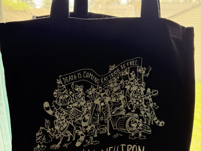 Black Record/Shopping Bag: Death is Coming Eat Trash Be Free from Conan Neutron & The Secret Friends