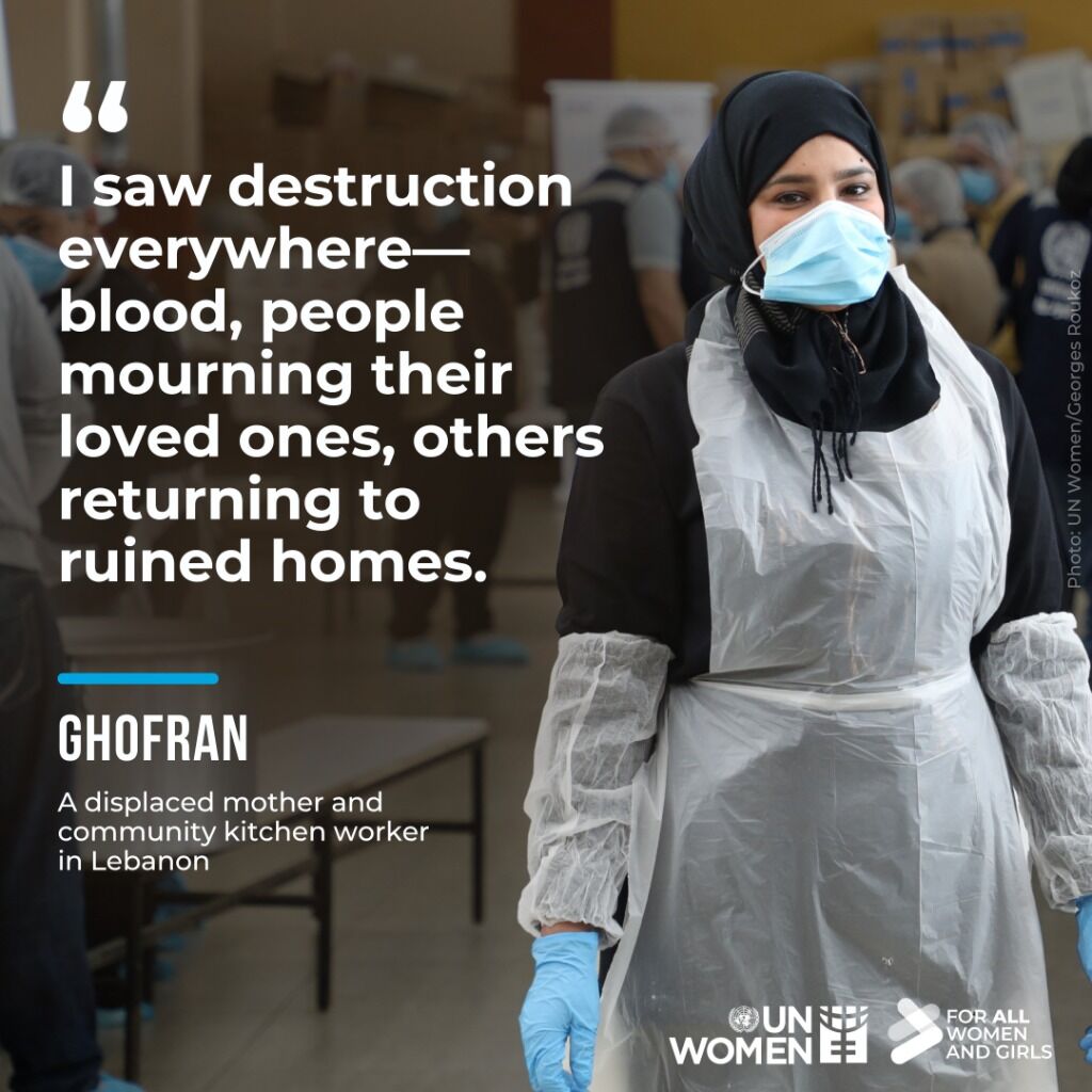 Displaced women return home in Lebanon: &ldquo;I saw destruction everywhere&rdquo;