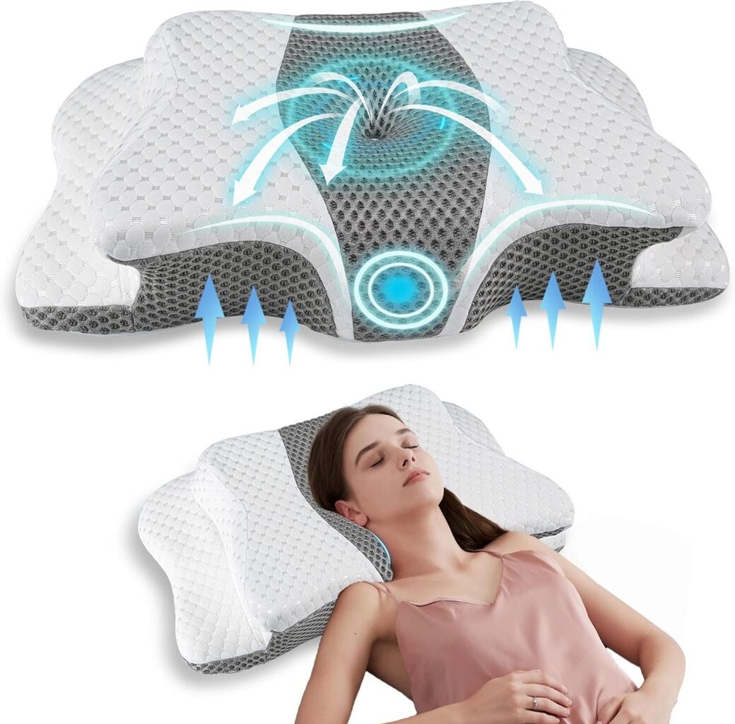 Pain Relief Cervical Pillow for Neck Support: $23+