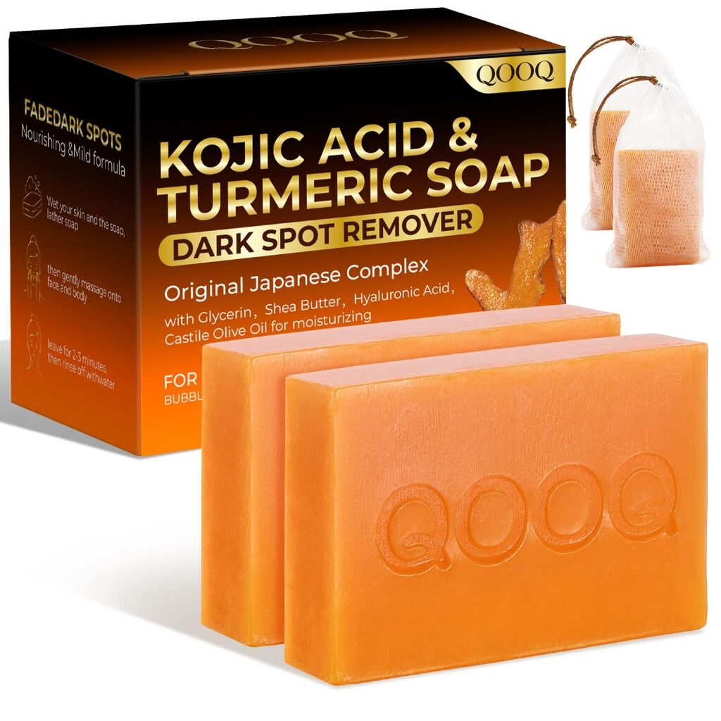 Turmeric Kojic Acid Soap (120g x 2): $7