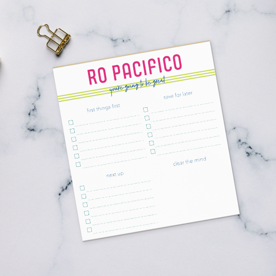 Personalized Daily Task Notepad | Etsy