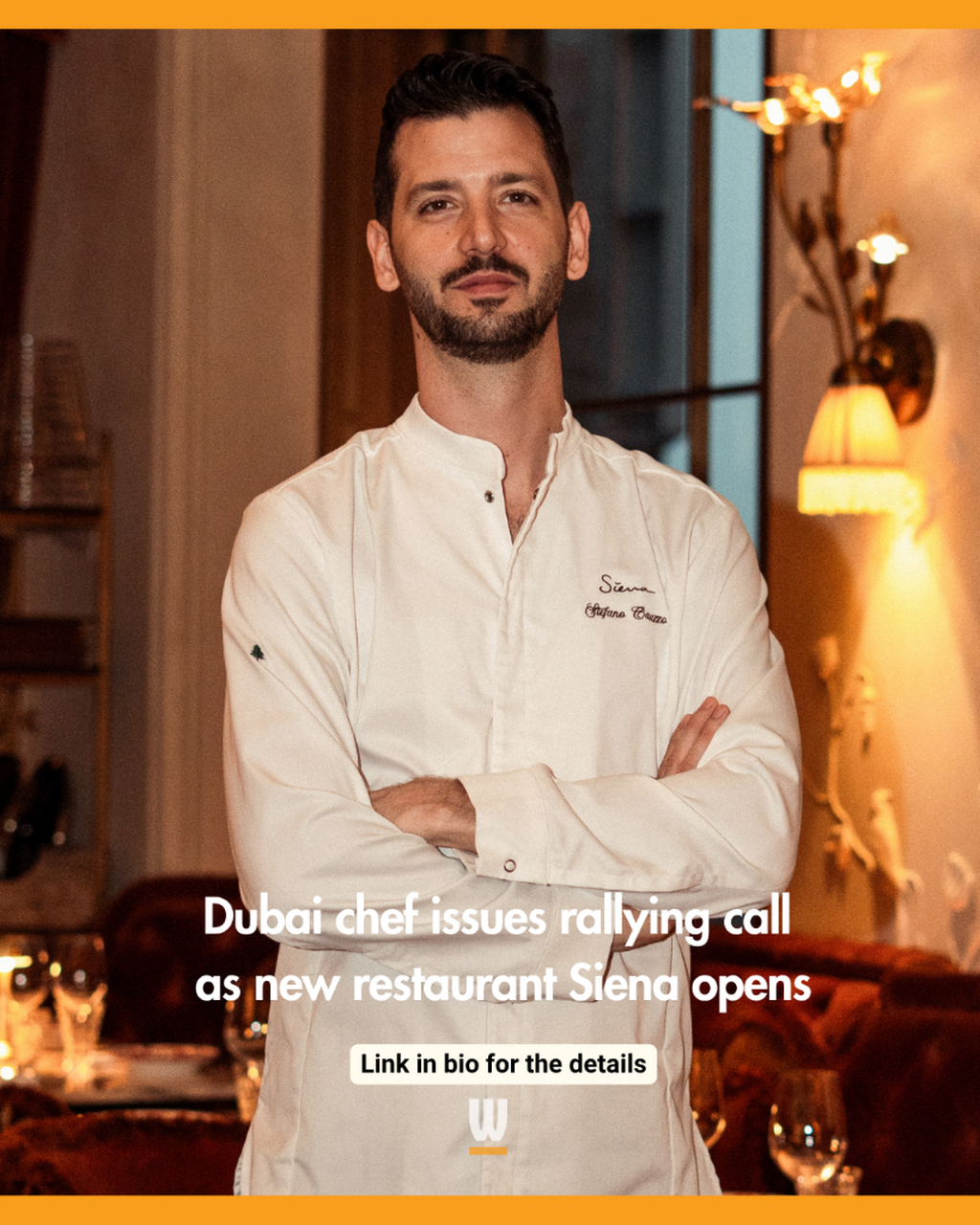 Dubai chef issues rallying call as new restaurant Siena opens - What's On