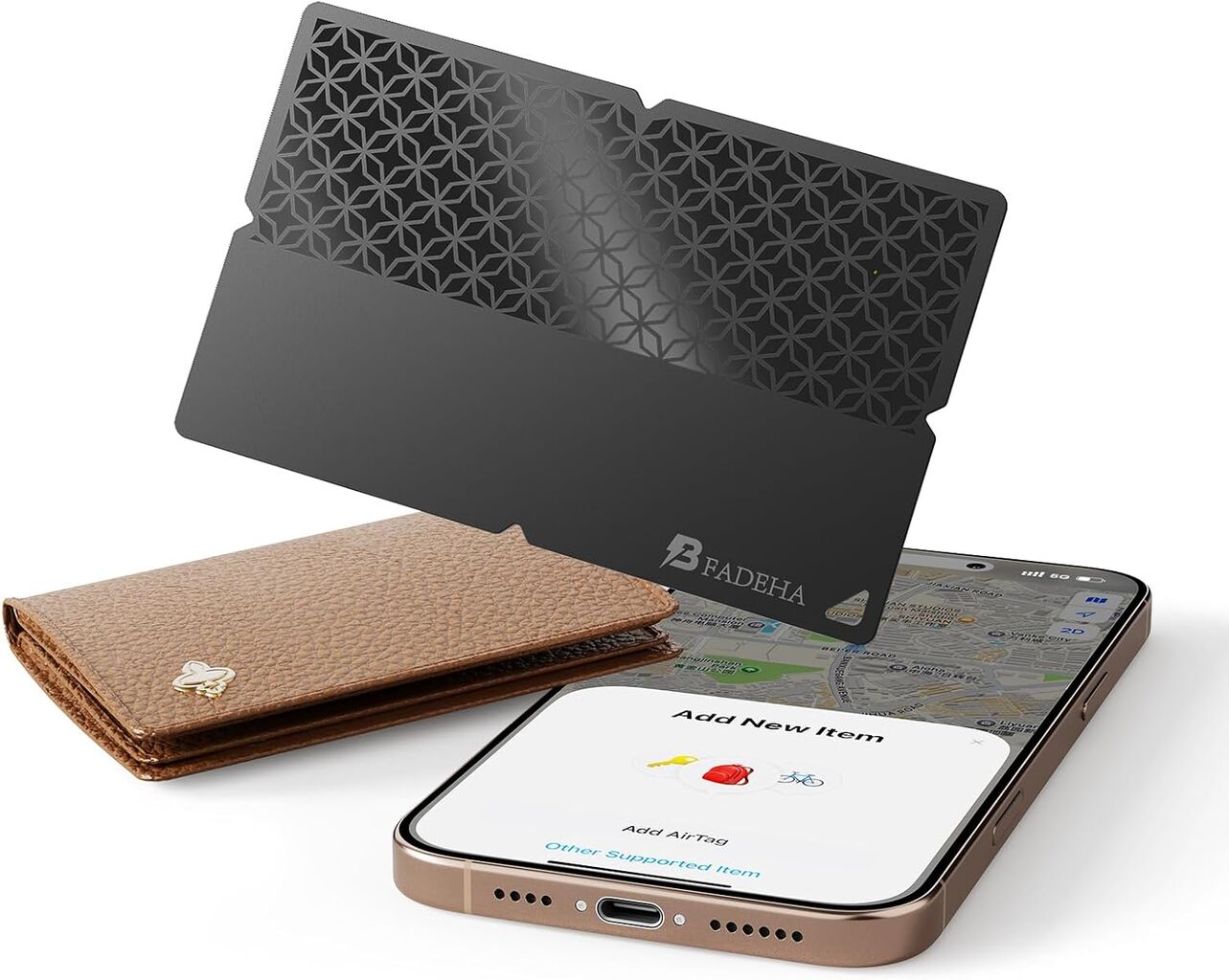 2026 [Apple MFi Certified] (iOS Only) Bluetooth Tracker Smart Card for Apple ...