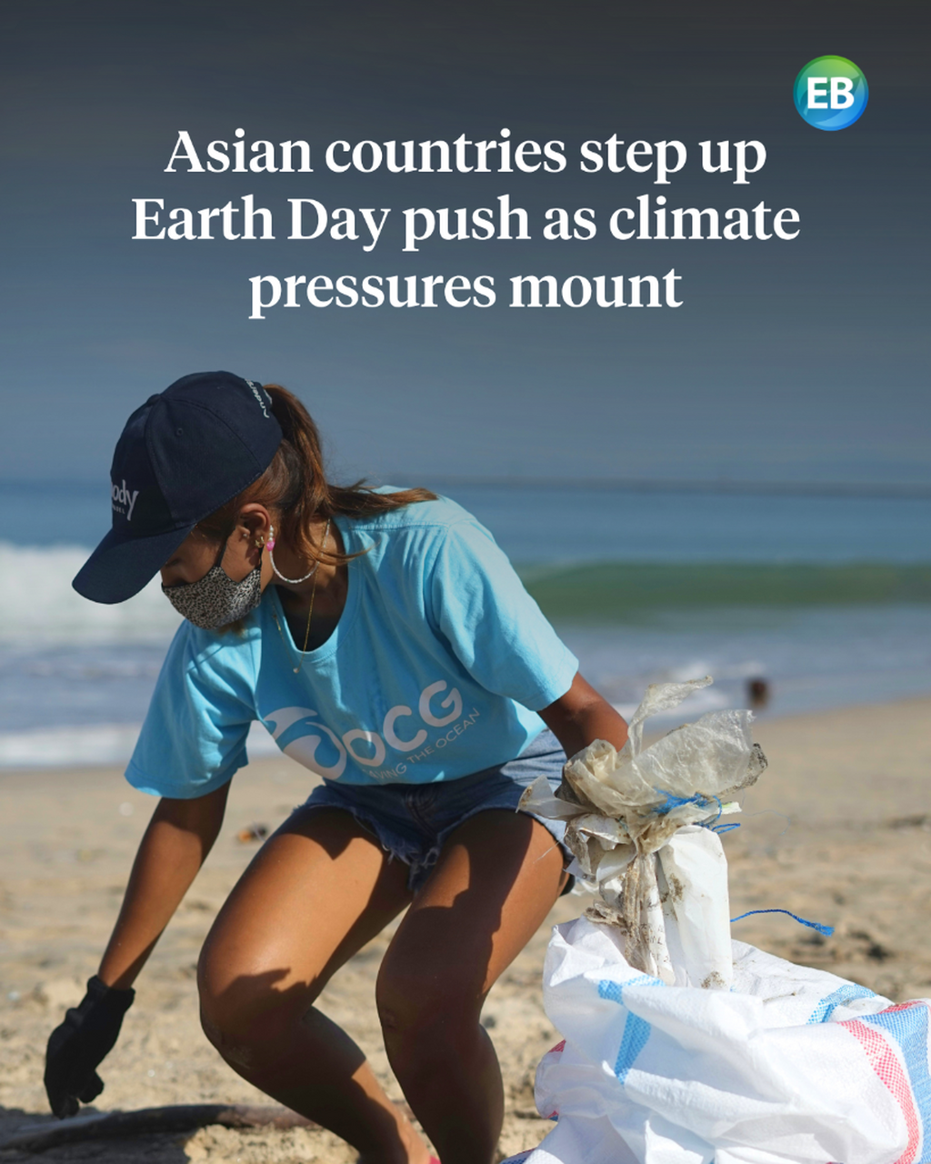 Asian countries step up Earth Day push as climate pressures mount