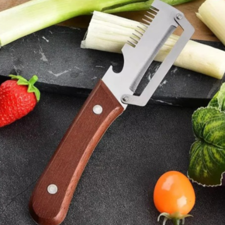 Serrated Peeling Knife Premium Vegetable Peeler 