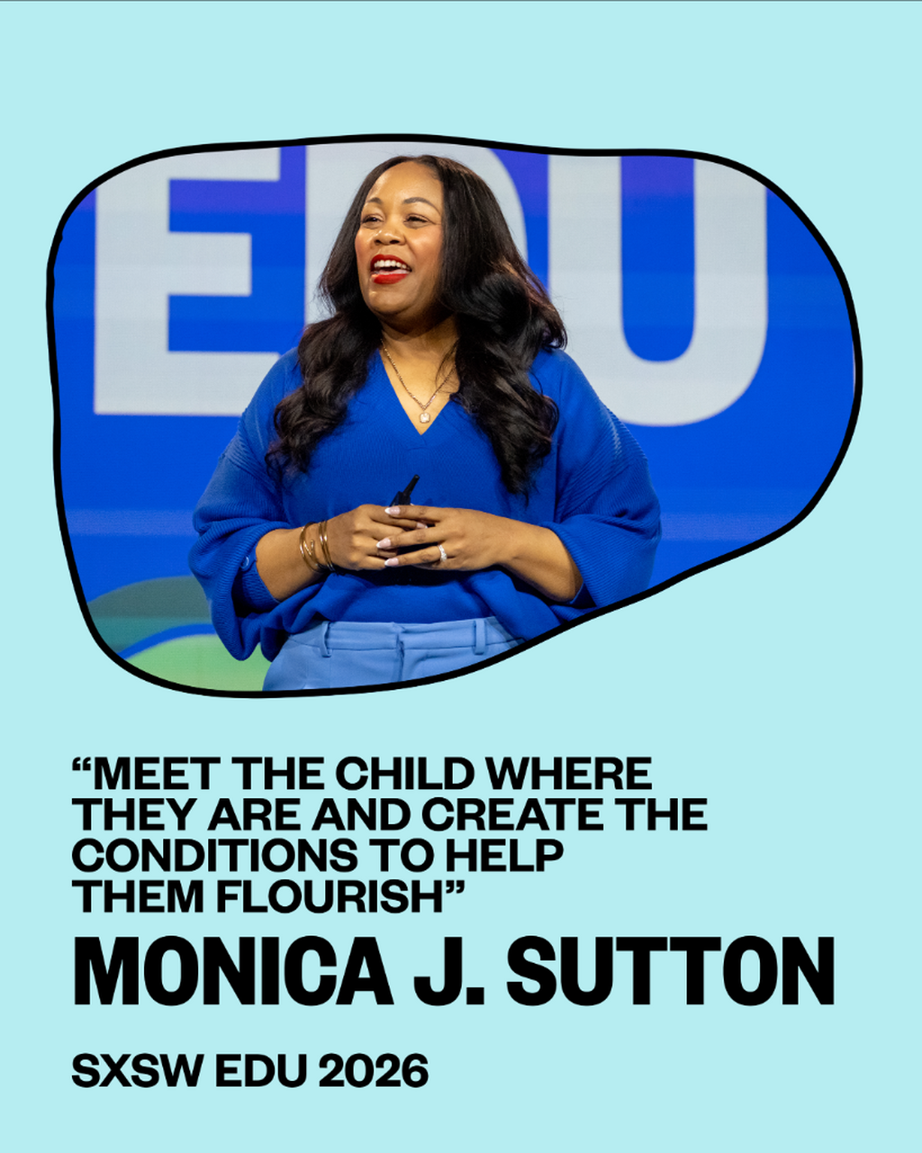 Monica J Sutton at SXSW EDU 