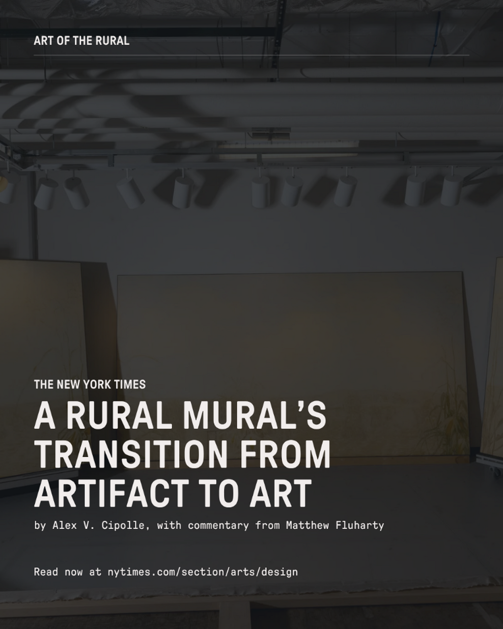 Read: A Rural Mural's Transition from Artifact to Art (New York Times)