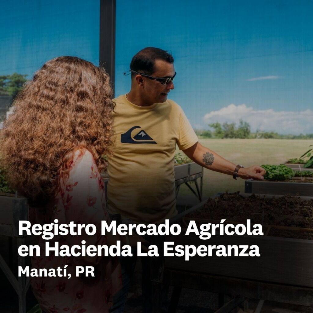 Registro Mercado Agr&iacute;cola  en Hacienda La Esperanza