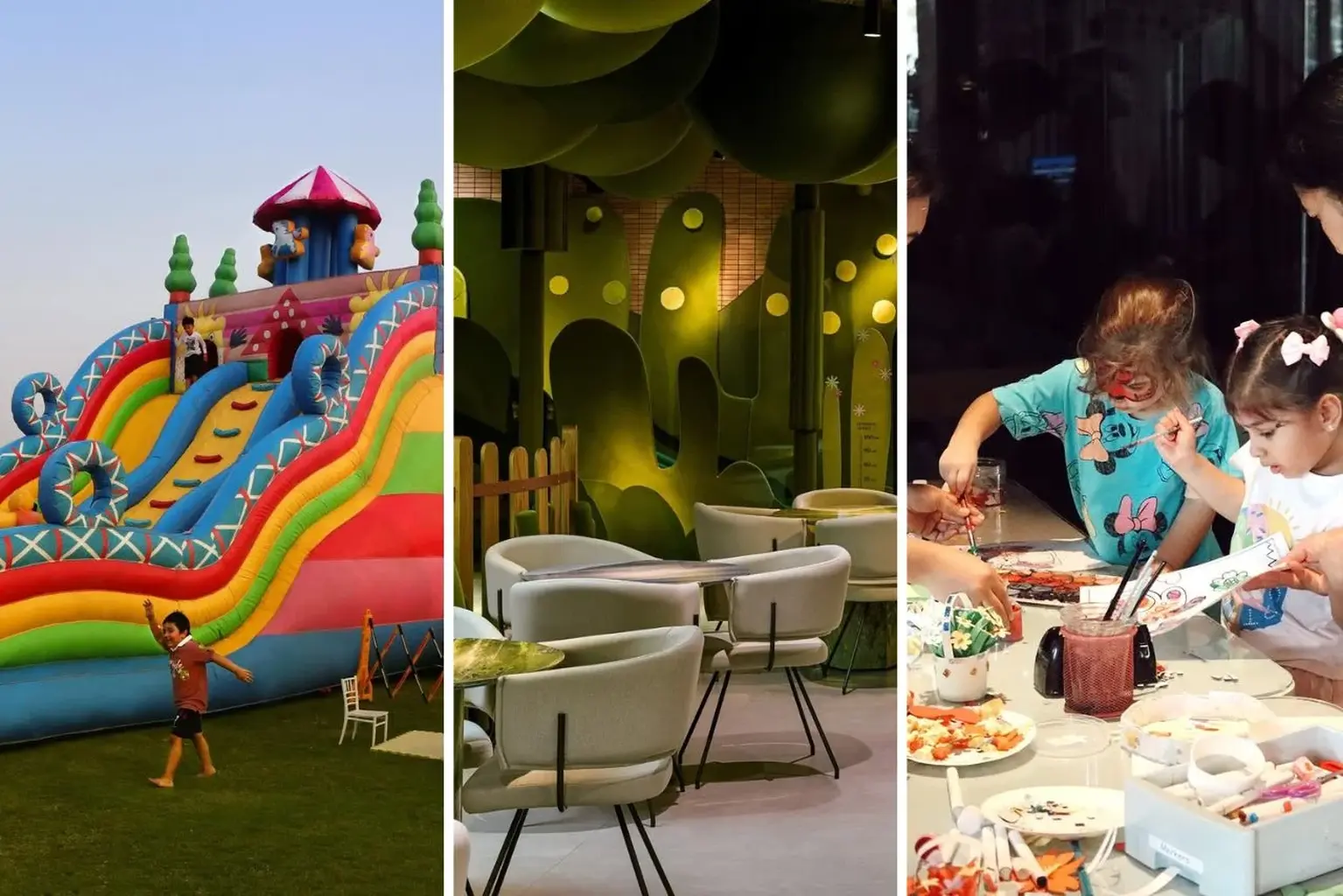 15+ Family Friendly Restaurants in Dubai that offer more food, games and a lot more.