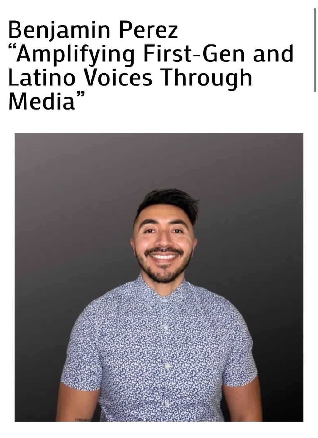 Bay Area Latinos 40 Under 40&trade;