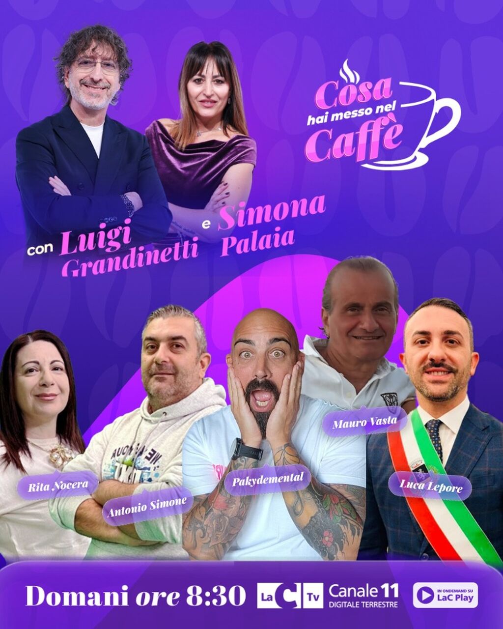 la mia intervista al programma "Cosa hai messo nel caff&egrave;"