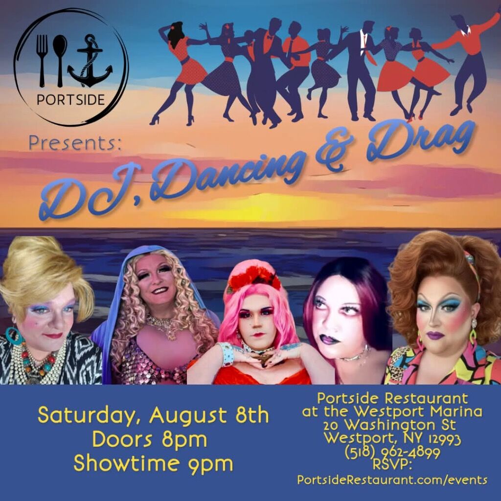 3rd Annual Portside Pride Night - Westport, NY - August 8th
