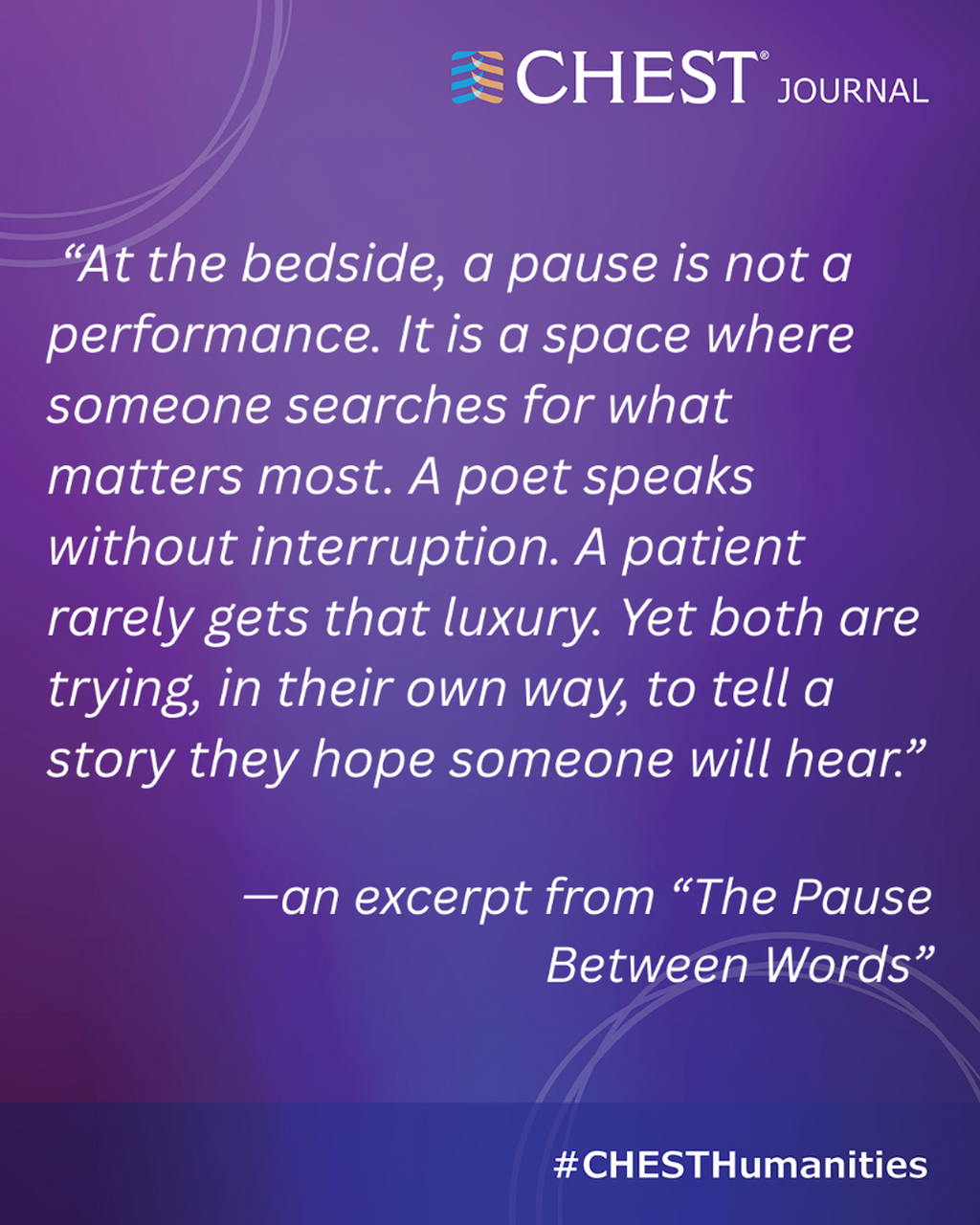 The Pause Between Words