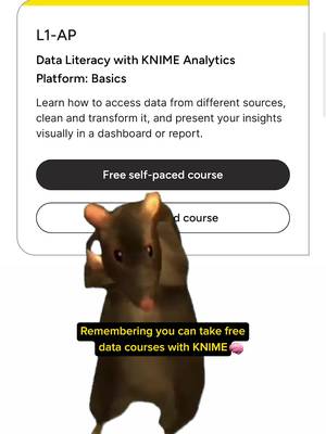 KNIME Data Courses