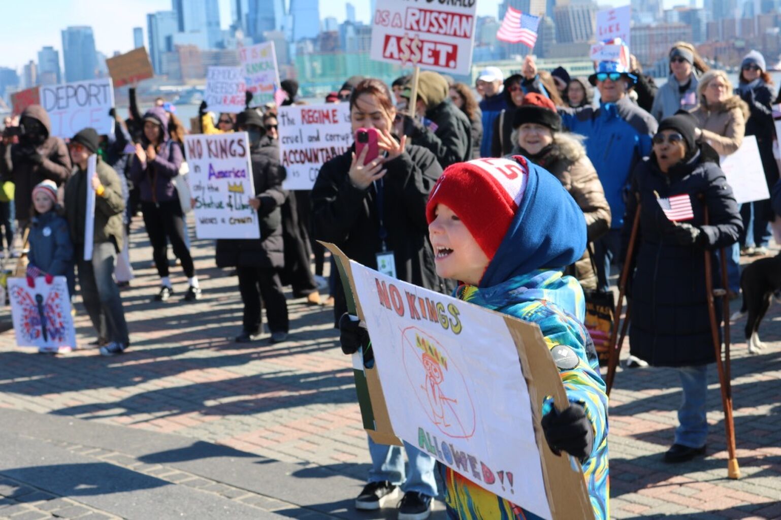 The Midterms Are Coming! Hudson County&rsquo;s No Kings Protest Underscores The Future Of Democracy