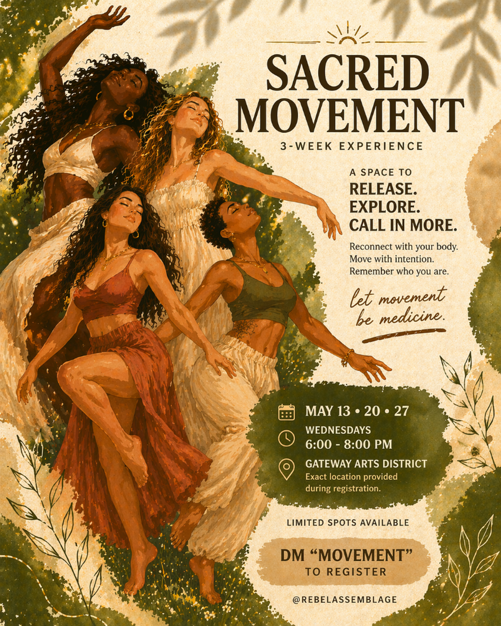 Sacred Movement Registration