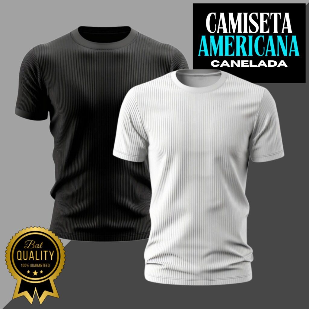 Camiseta canelada