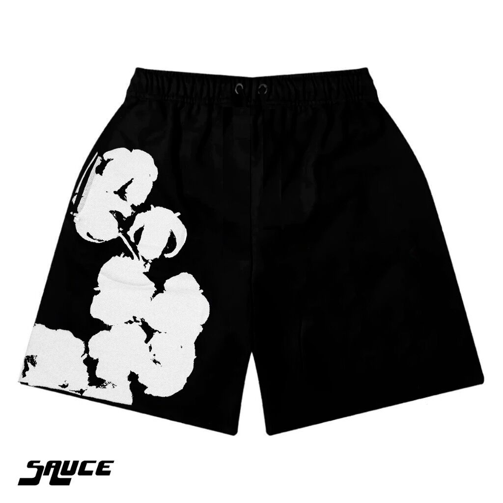 Bermuda moletom masculina stretwear 