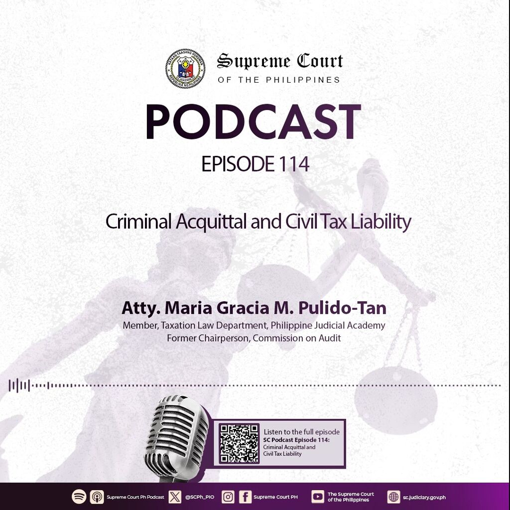 EPISODE 114: Criminal Acquittal and Civil Tax Liability