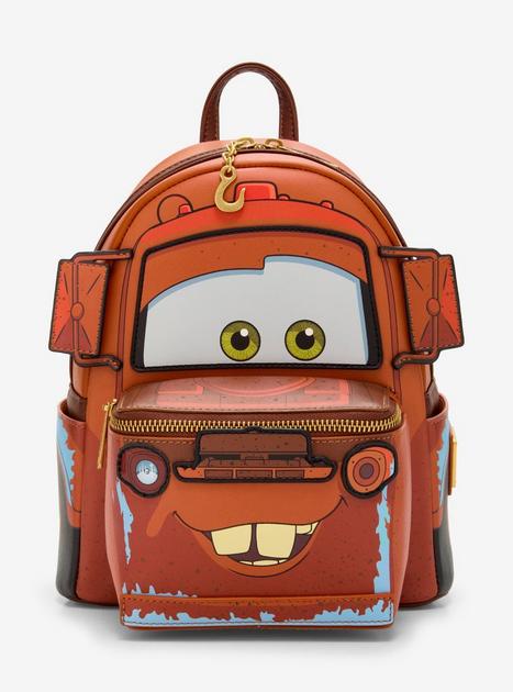 Loungefly Disney Pixar Cars Figural Mater Light-Up Mini Backpack - BoxLunch Exclusive | BoxLunch