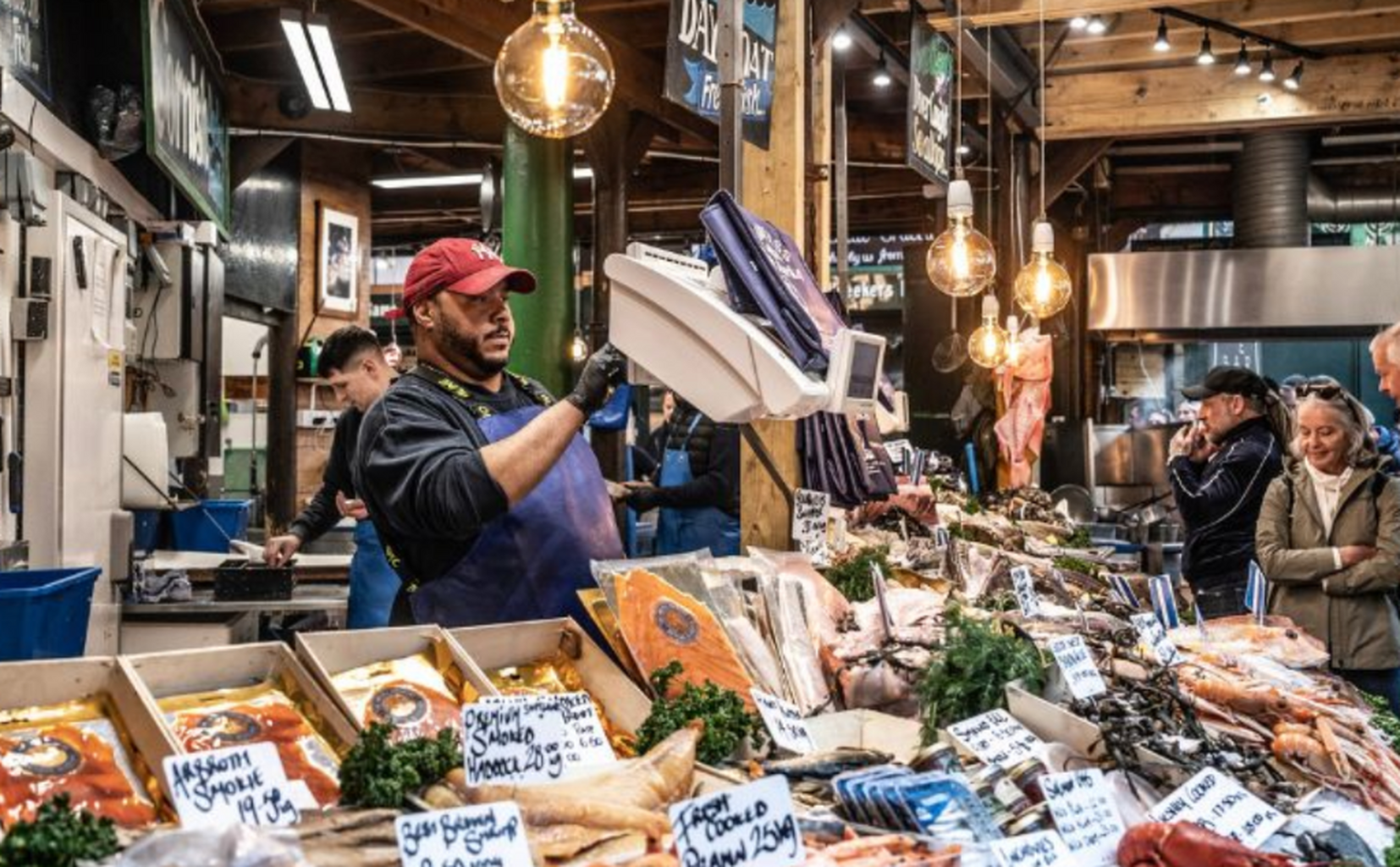 Borough Market Opens After-Hours Event For An Evening of Seafood