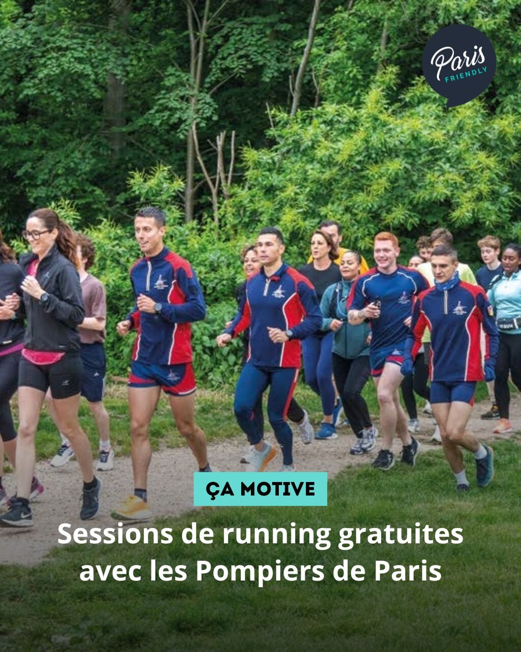Courir avec les pompiers