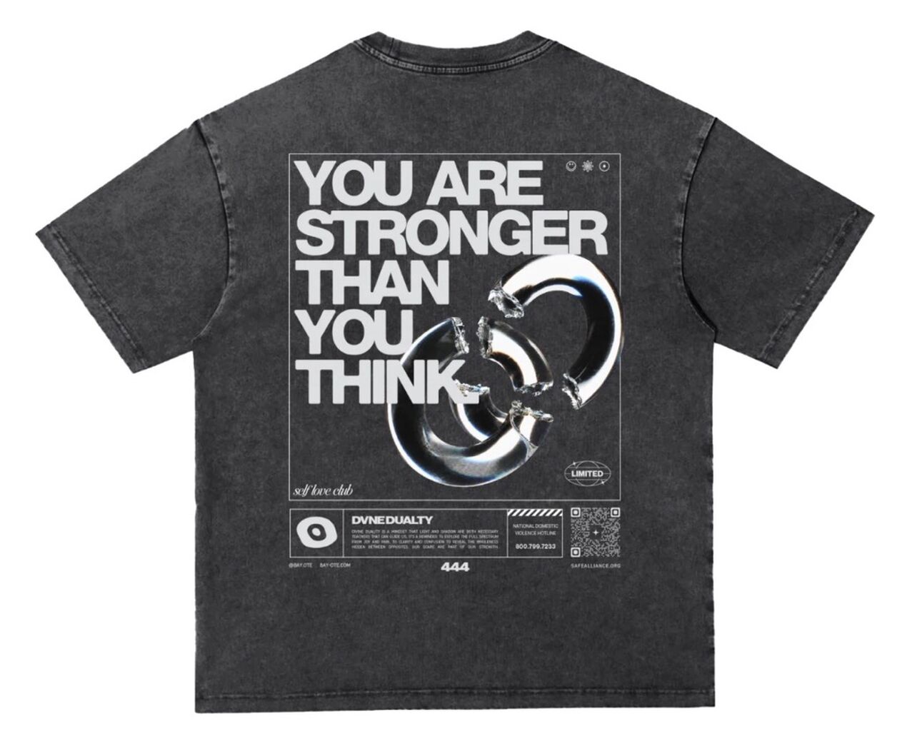 You are stronger than you think: Bayote 10% of sales goes to safe alliance