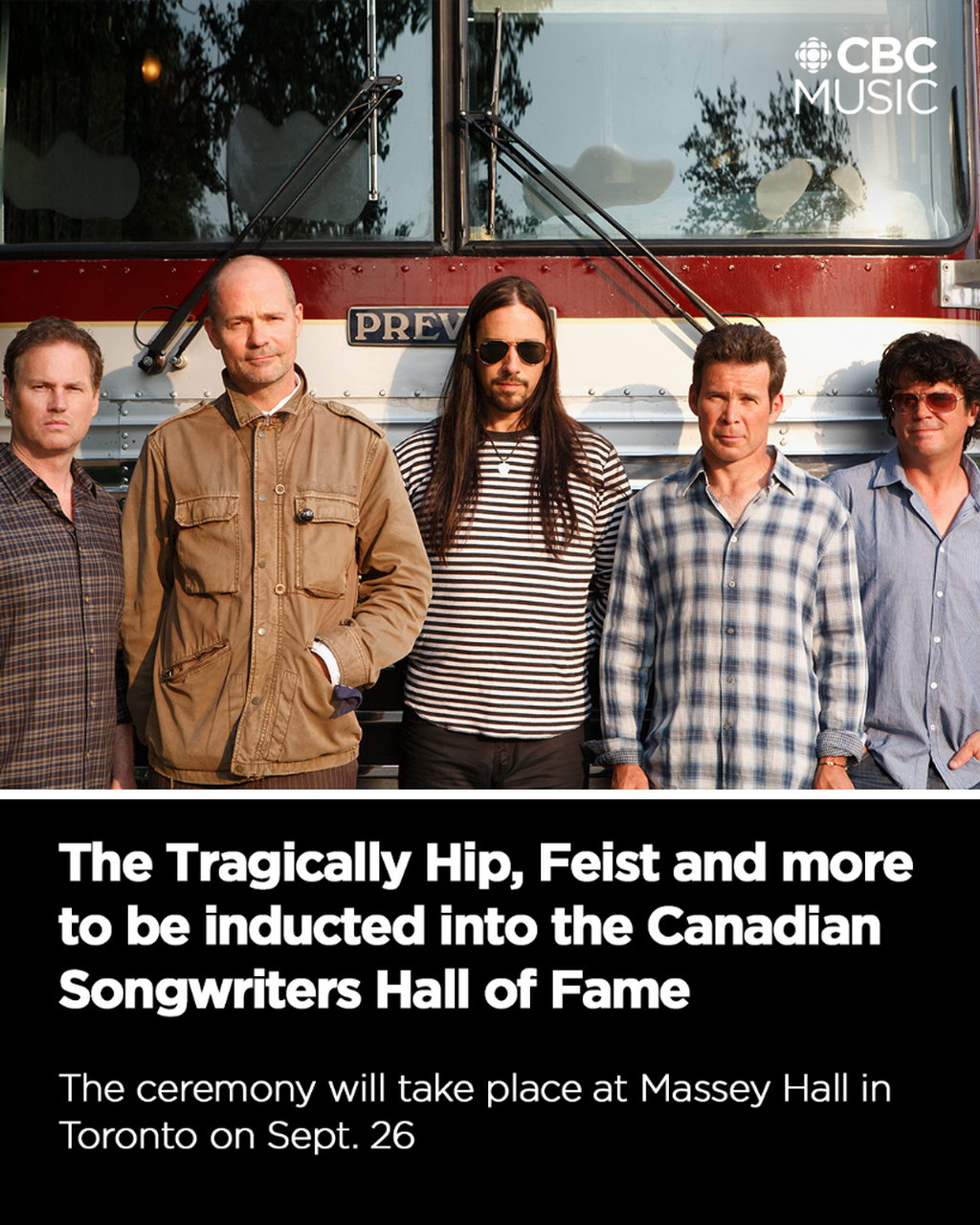 The Tragically Hip, Feist and more to be inducted into Canadian Songwriters Hall of Fame