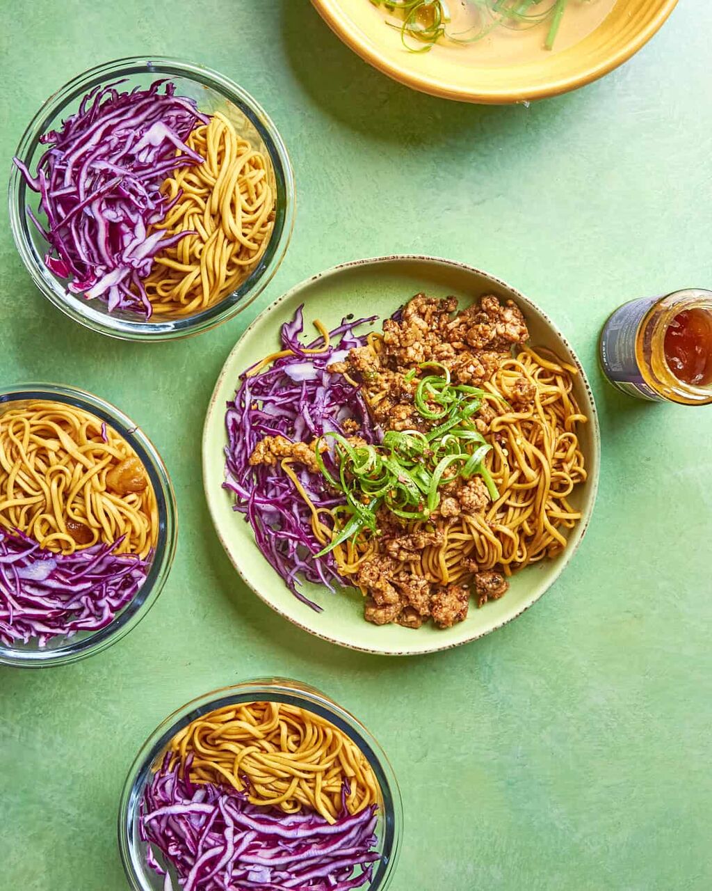 Mango Sticky Noodles (Budget Lunch Meal Prep)