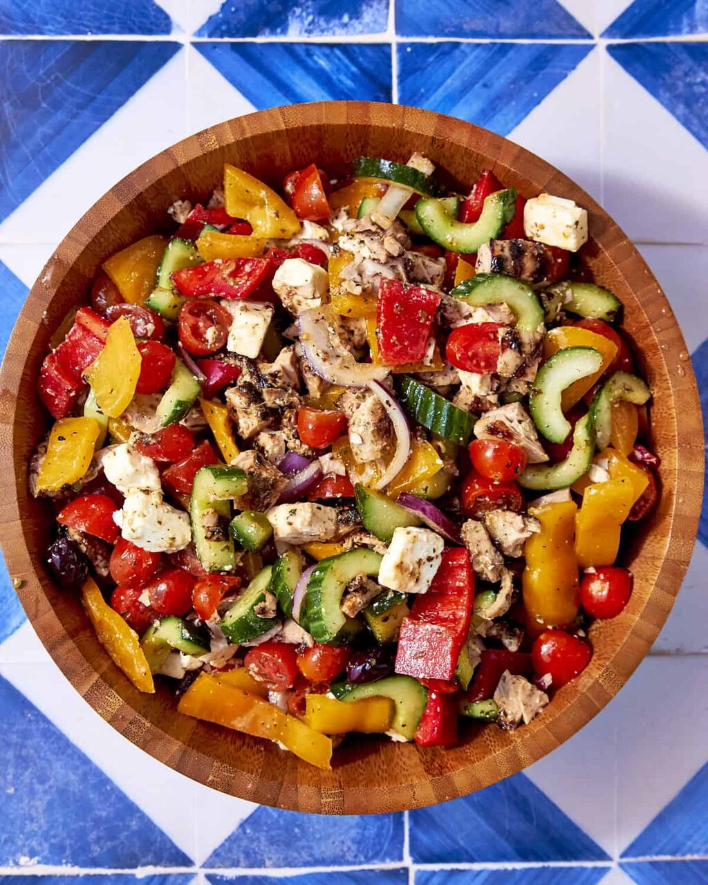 Greek Chicken Salad Recipe (Perfect for Meal Prep)