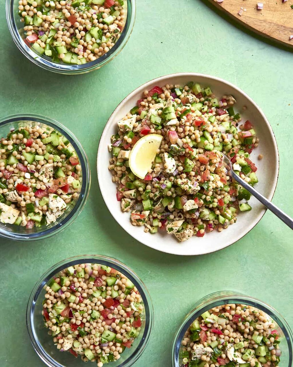 Tabbouleh Inspired Chicken Salad