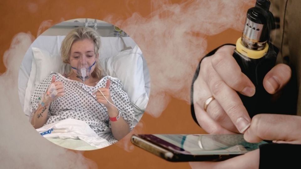 Mujer us&oacute; vapeador durante 7 a&ntilde;os y termina con diagn&oacute;stico mortal