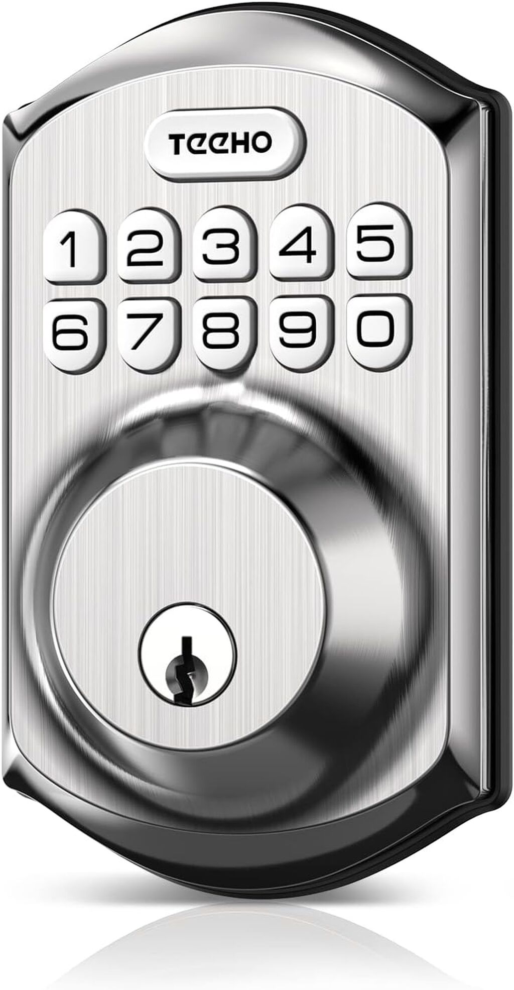 TEEHO TE001 Keyless Entry Door Lock with Keypad - Smart Deadbolt Lock for Fro...