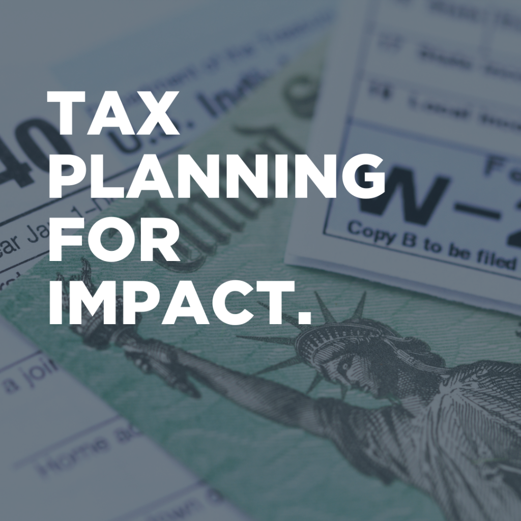 Tax-Smart Giving Starts Now