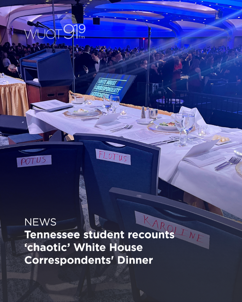 UT student recounts attempt on Trump&rsquo;s life at White House Correspondents&rsquo; dinner