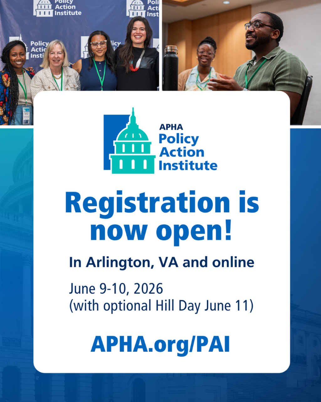 PAI Registration Is Open