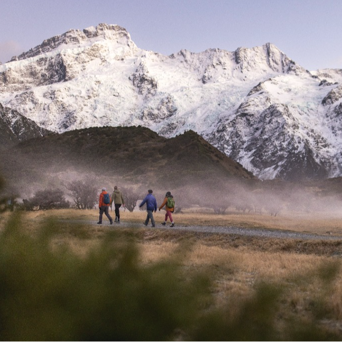 The South Island of New Zealand.