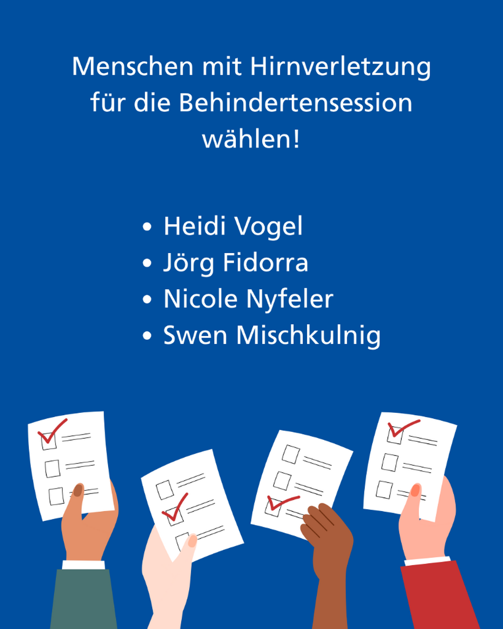 Wahl Behindertensession
