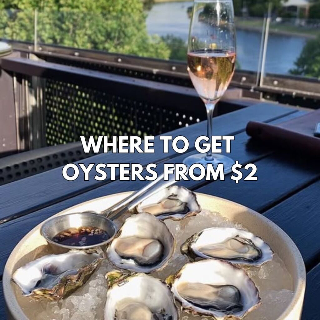 Where to get oysters from $2 in Melbourne