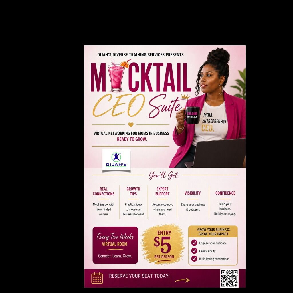 Mocktail CEO Seat Registration Form 🎉✨