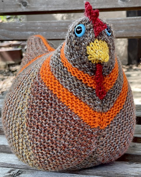 Emotional Support Chicken Knit-Along