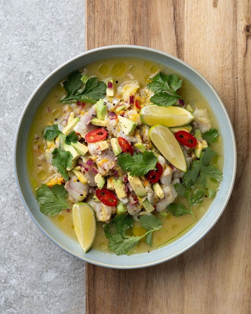Ceviche &lambda;&alpha;&beta;&rho;ά&kappa;&iota; &mu;&epsilon; &beta;&alpha;&lambda;&sigma;ά&mu;&iota;&kappa;&omicron; &mu;ά&nu;&gamma;&kappa;&omicron;