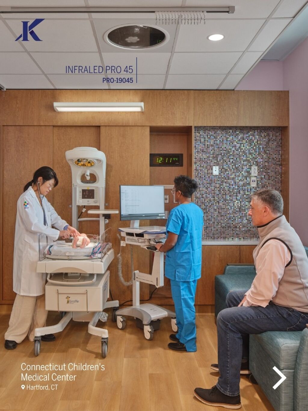 Connecticut Children's Medical Center - Kirlin Lighting